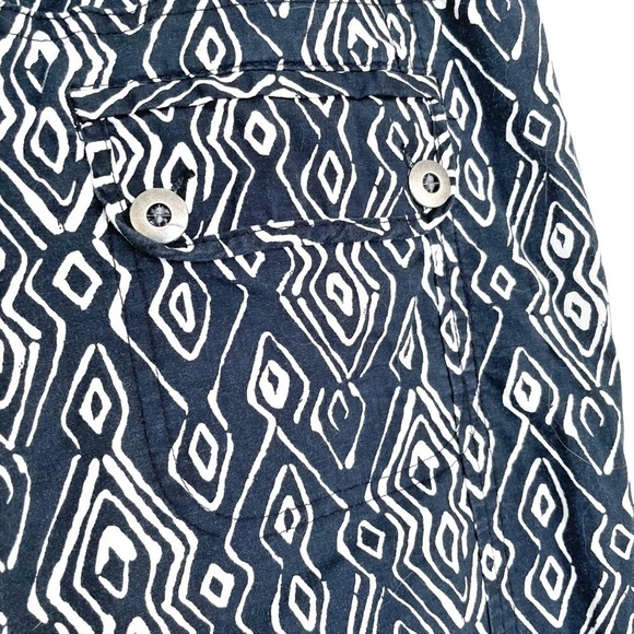 Chico’s | Ikat Elastic Waist Cropped Pants Size 0.5 (S) - Picture 6 of 8